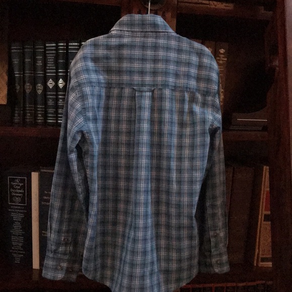 Nice Wash and Wear Wrangler Riata Button Down Shirt Western - Picture 6 of 8